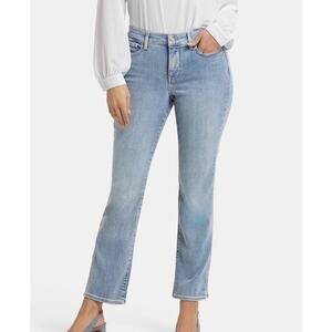NYDJ, Ellison Straight Jeans with High Rise Women's Size 14‎